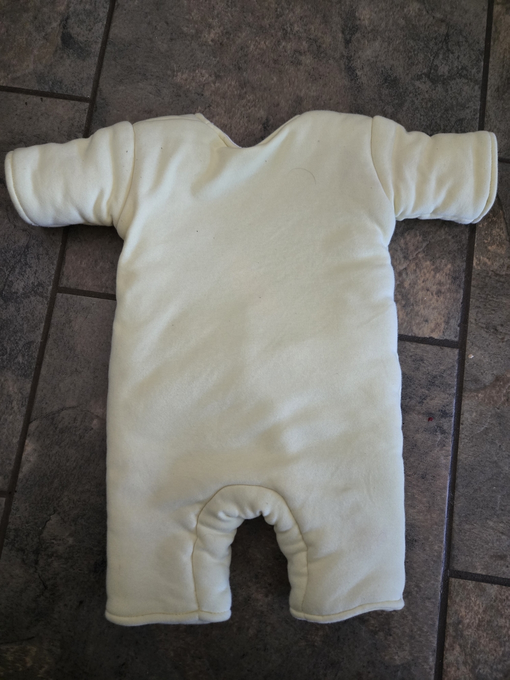 Large 6-9 Mos Merlin's Magic Sleepsuit Yellow LIKE NEW